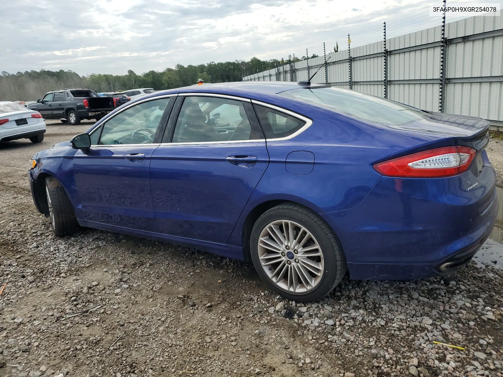 2016 Ford Fusion Se VIN: 3FA6P0H9XGR254078 Lot: 63244944