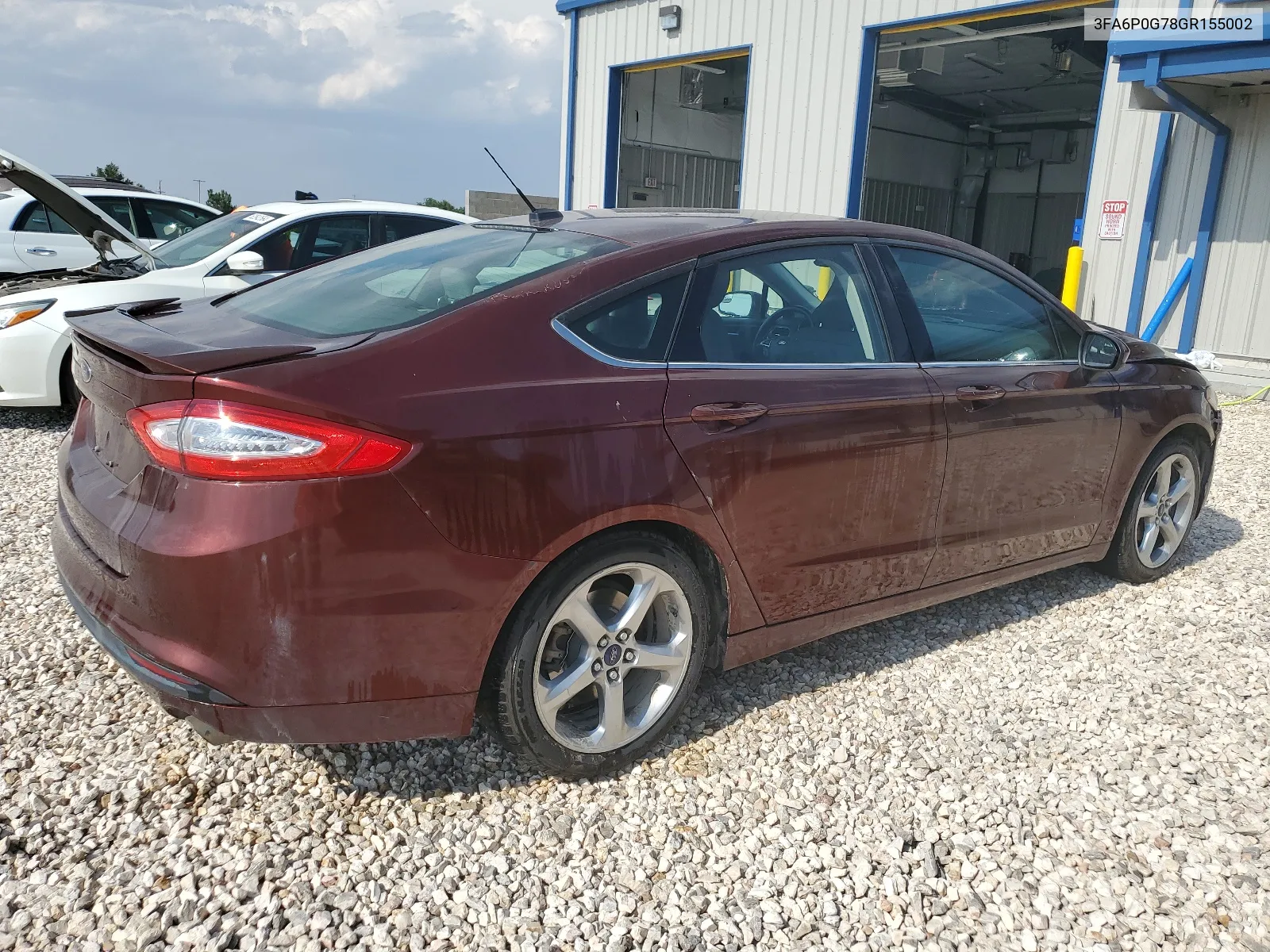 2016 Ford Fusion S VIN: 3FA6P0G78GR155002 Lot: 63271424