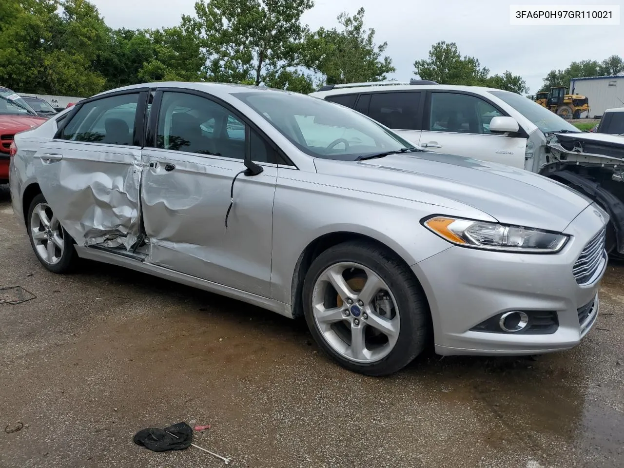 2016 Ford Fusion Se VIN: 3FA6P0H97GR110021 Lot: 63314104