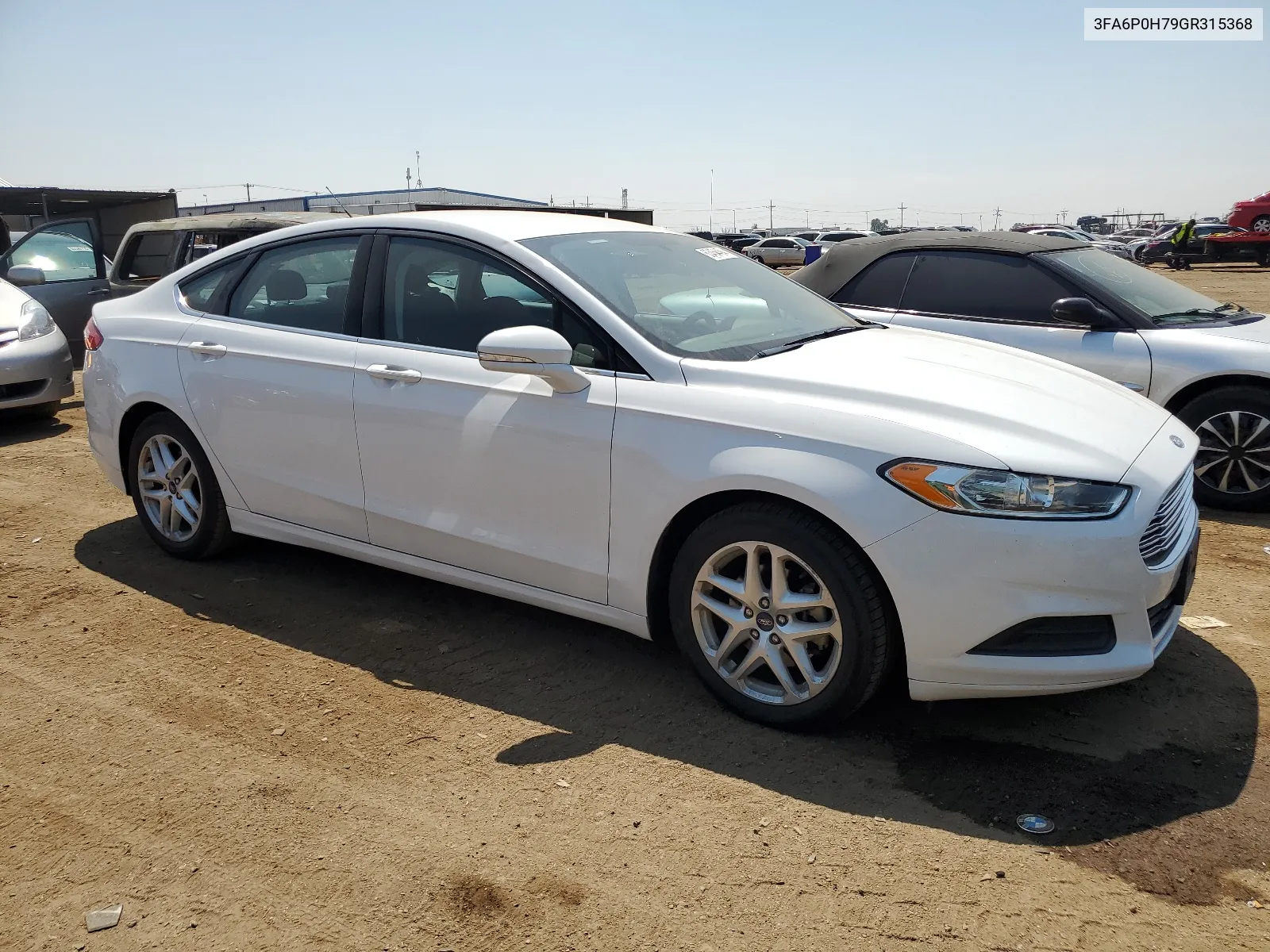 2016 Ford Fusion Se VIN: 3FA6P0H79GR315368 Lot: 63454494