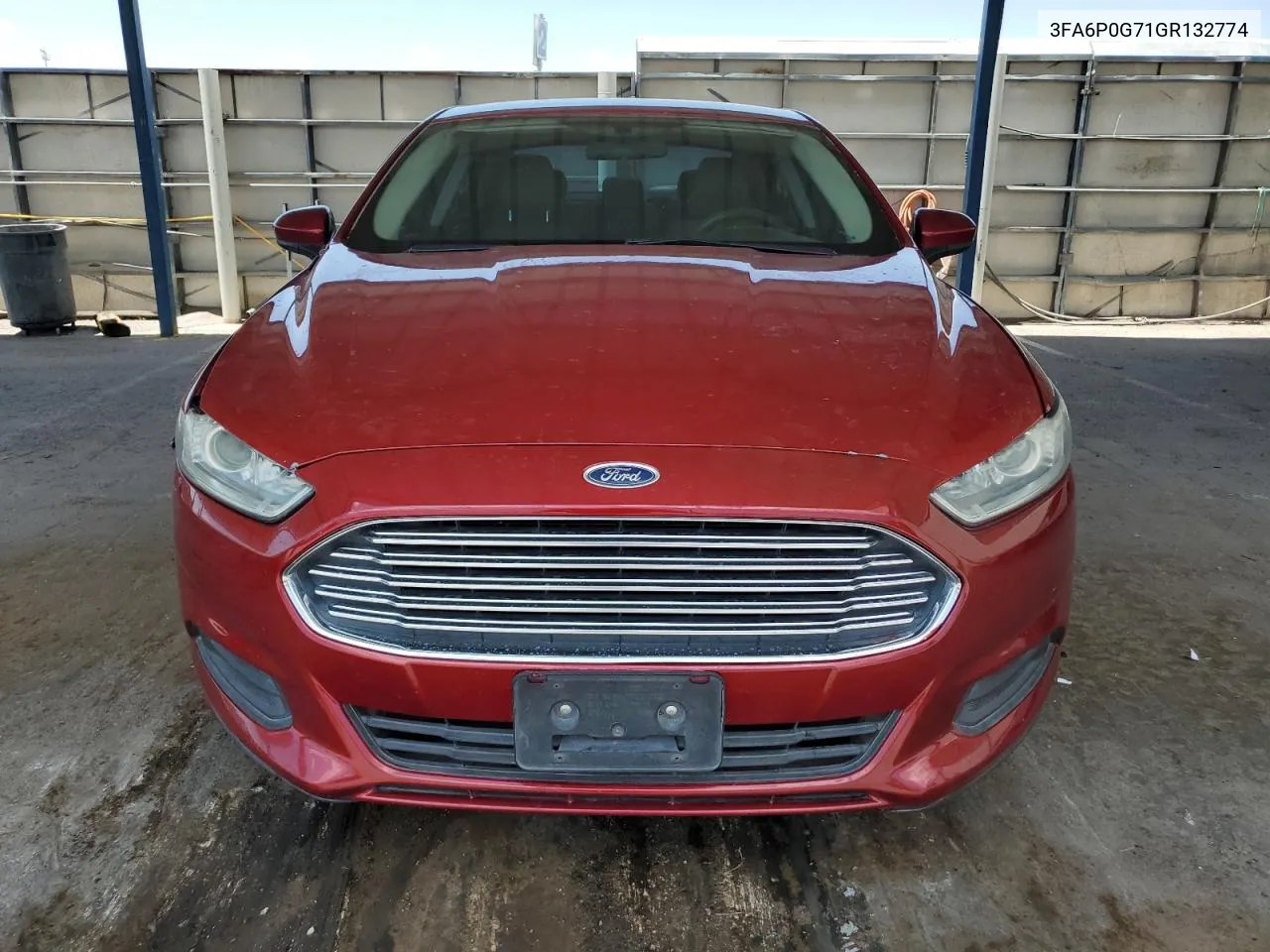 3FA6P0G71GR132774 2016 Ford Fusion S