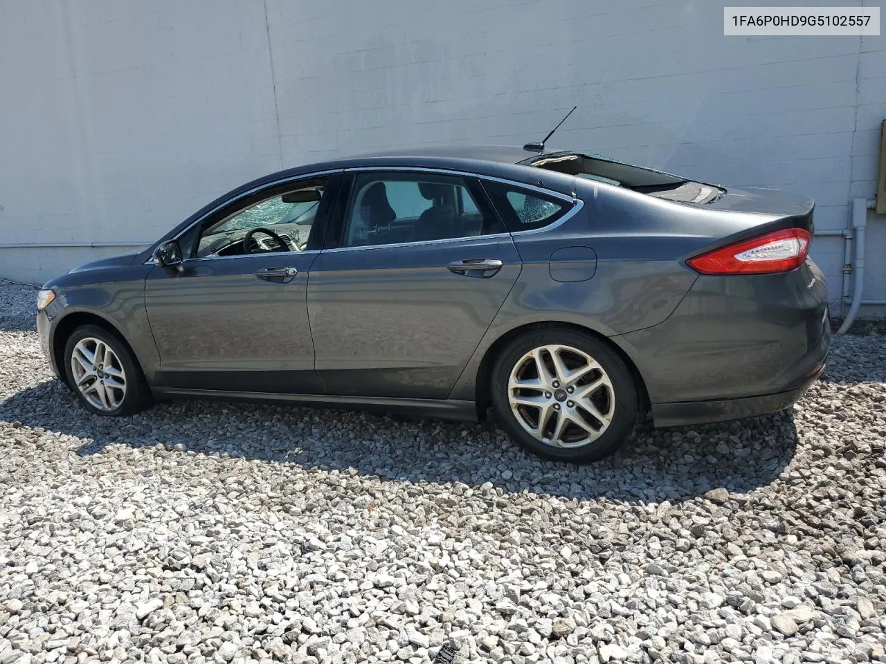 2016 Ford Fusion Se VIN: 1FA6P0HD9G5102557 Lot: 63810754