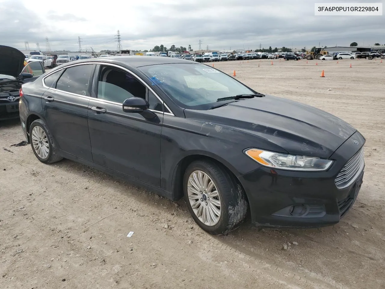 3FA6P0PU1GR229804 2016 Ford Fusion Se Phev