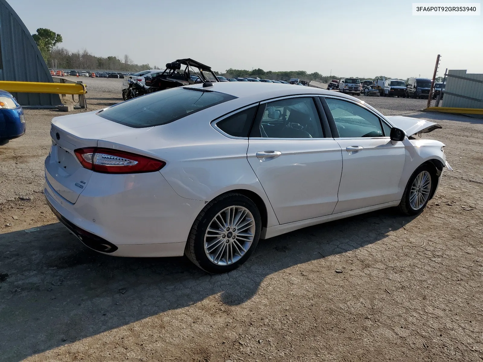 3FA6P0T92GR353940 2016 Ford Fusion Se