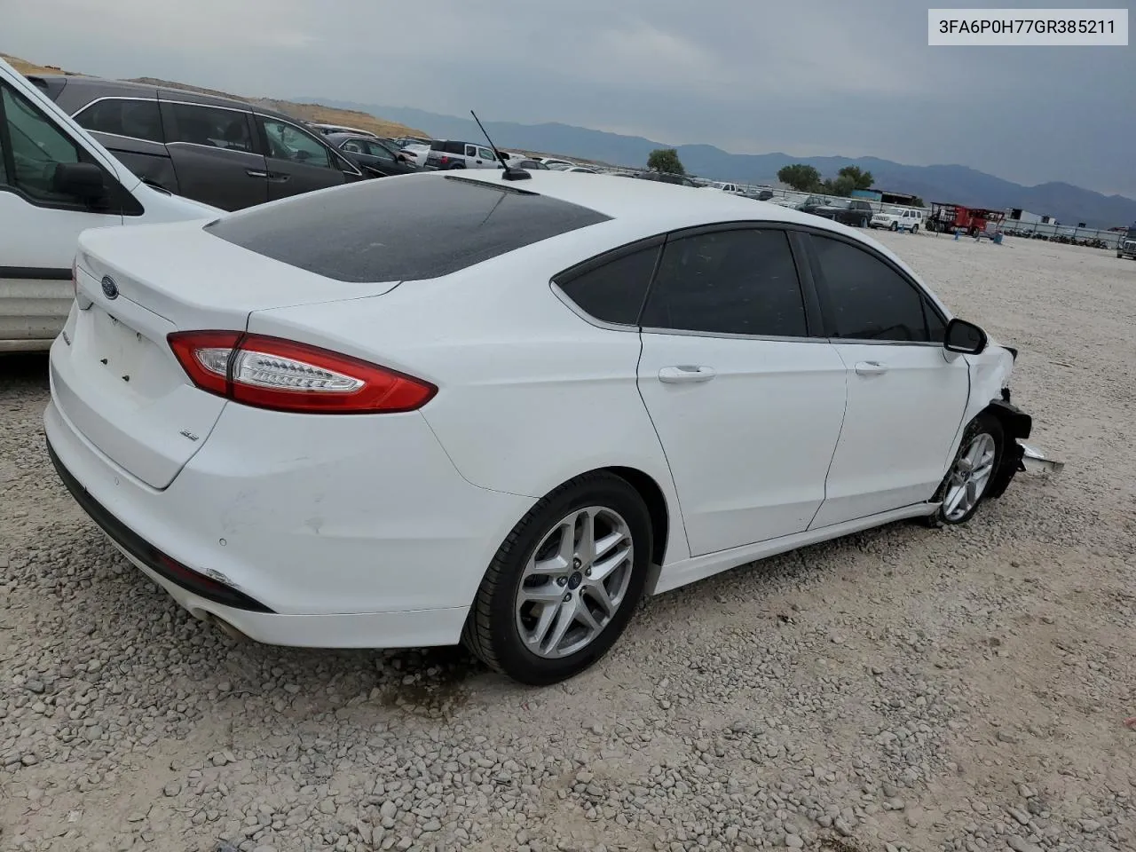 2016 Ford Fusion Se VIN: 3FA6P0H77GR385211 Lot: 64193554