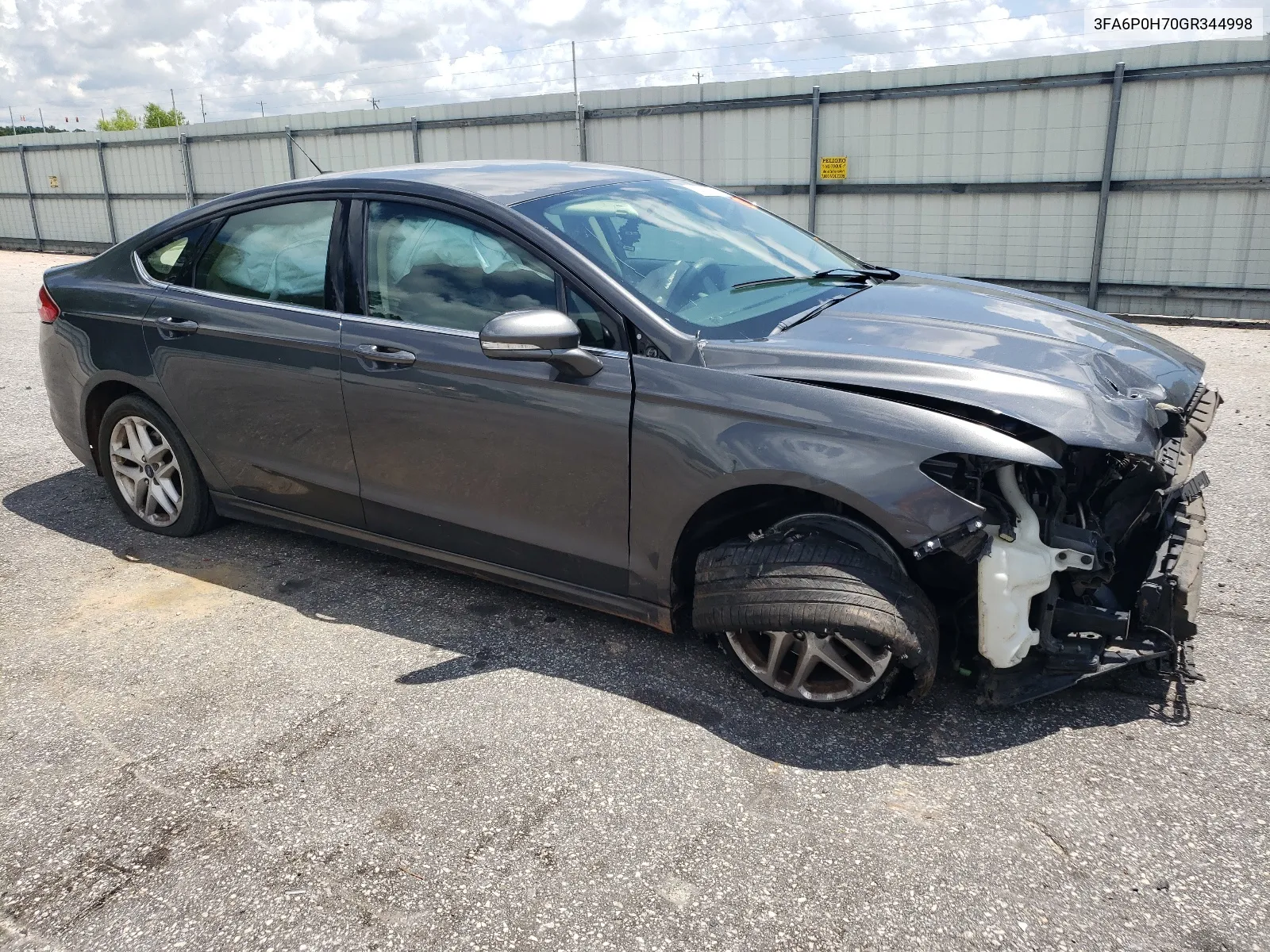 3FA6P0H70GR344998 2016 Ford Fusion Se