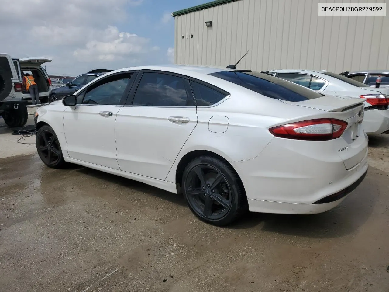 2016 Ford Fusion Se VIN: 3FA6P0H78GR279592 Lot: 64371514