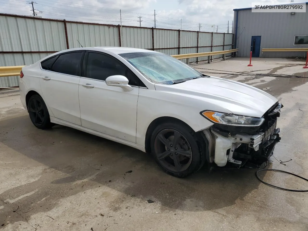 3FA6P0H78GR279592 2016 Ford Fusion Se