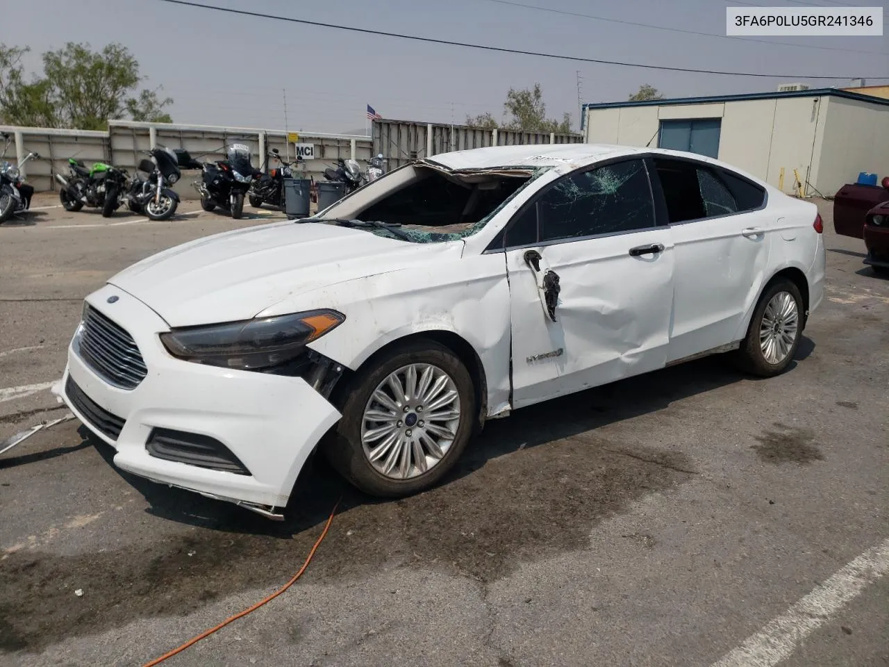 3FA6P0LU5GR241346 2016 Ford Fusion Se Hybrid