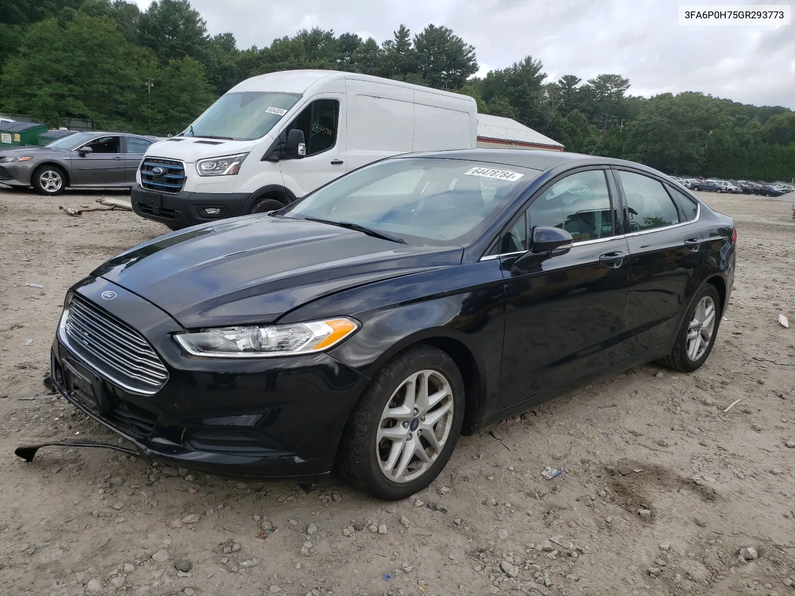 2016 Ford Fusion Se VIN: 3FA6P0H75GR293773 Lot: 64478784