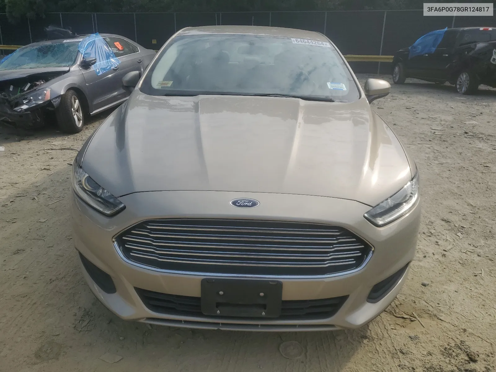 3FA6P0G78GR124817 2016 Ford Fusion S