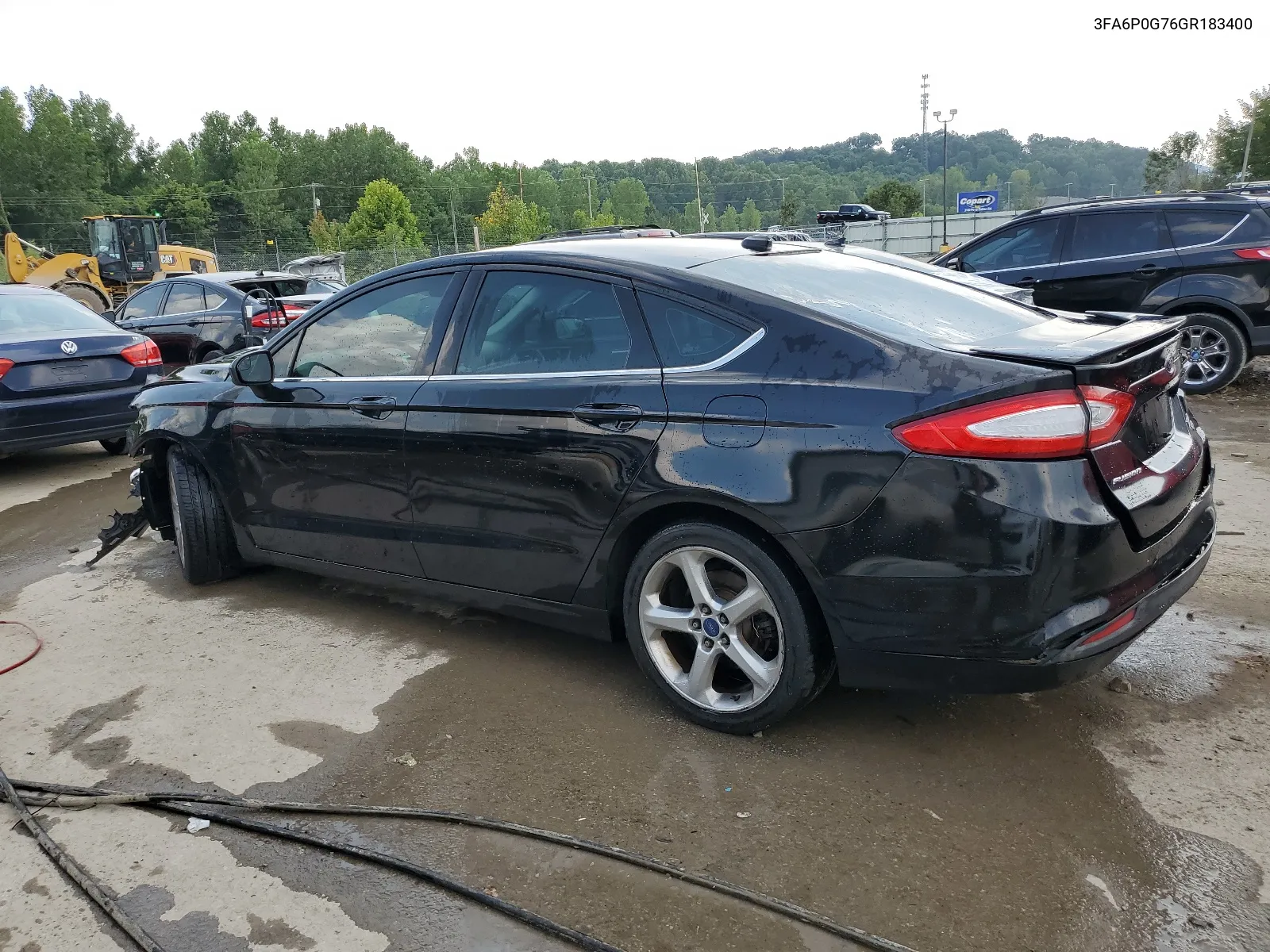 2016 Ford Fusion S VIN: 3FA6P0G76GR183400 Lot: 64679124