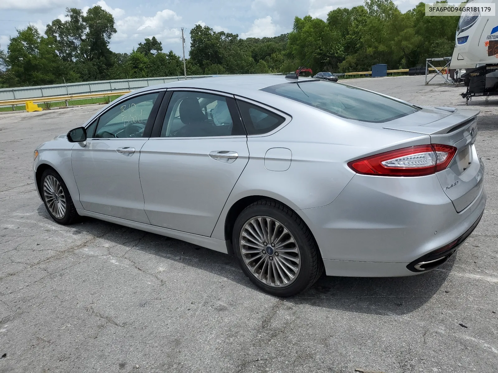 2016 Ford Fusion Titanium VIN: 3FA6P0D94GR181179 Lot: 64911024