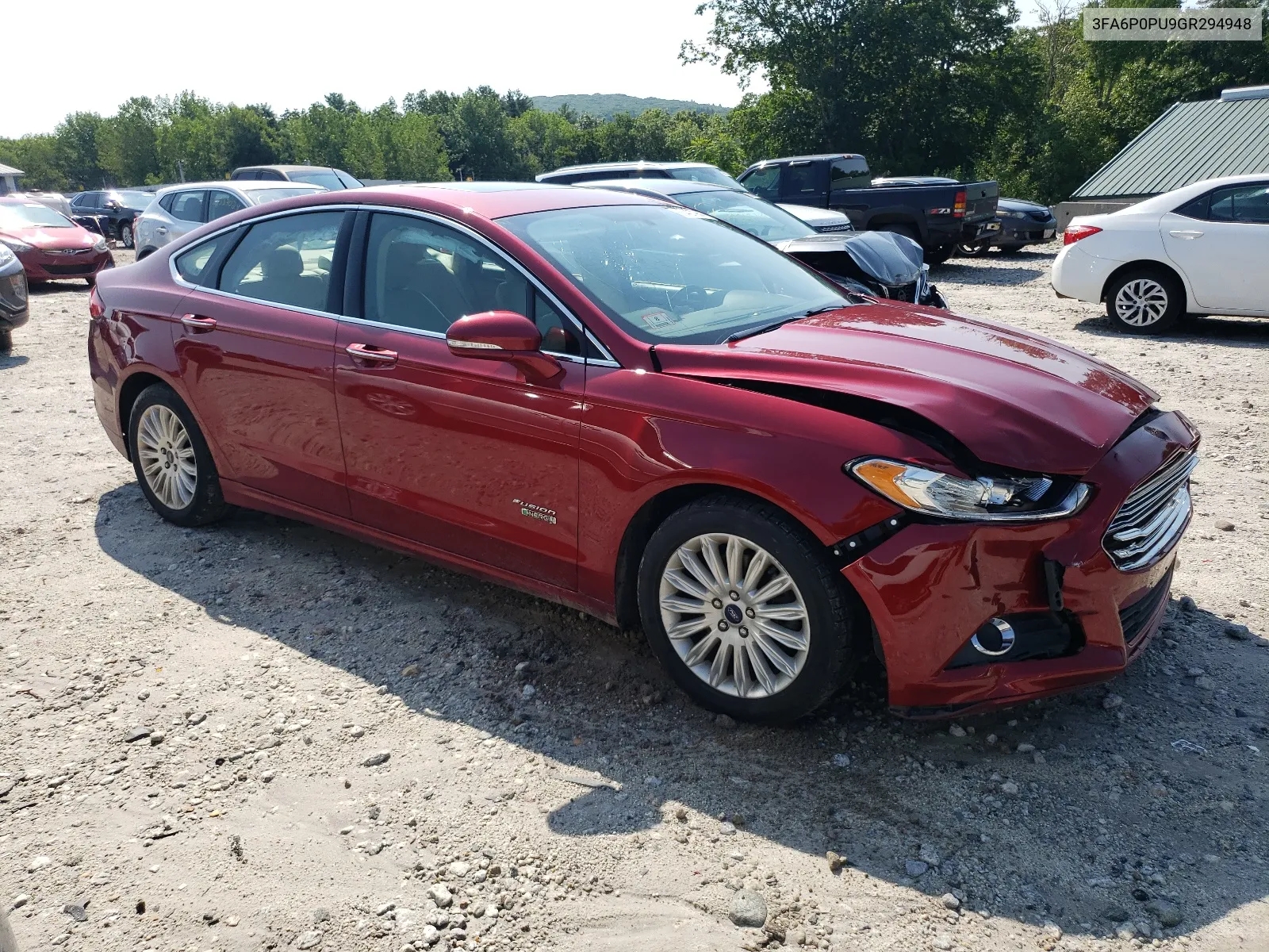 3FA6P0PU9GR294948 2016 Ford Fusion Se Phev