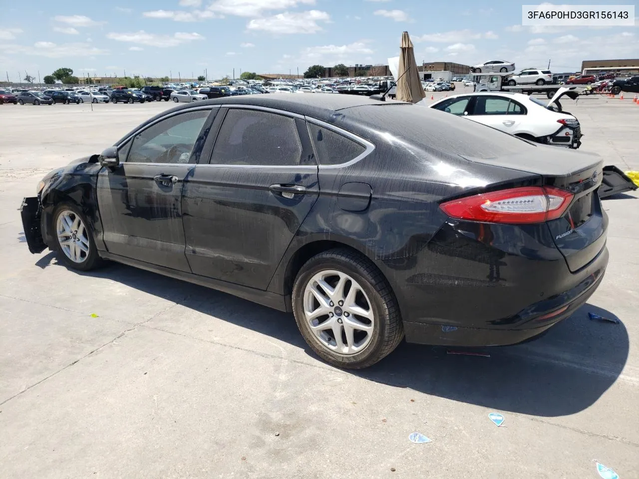 2016 Ford Fusion Se VIN: 3FA6P0HD3GR156143 Lot: 65435114