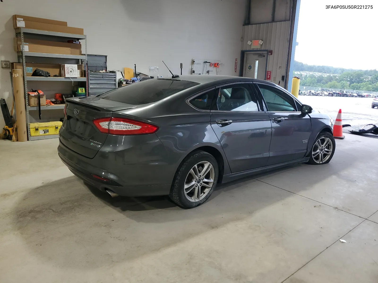 3FA6P0SU5GR221275 2016 Ford Fusion Titanium Phev