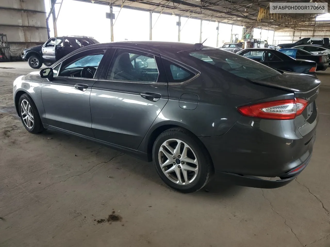 3FA6P0HD0GR170663 2016 Ford Fusion Se