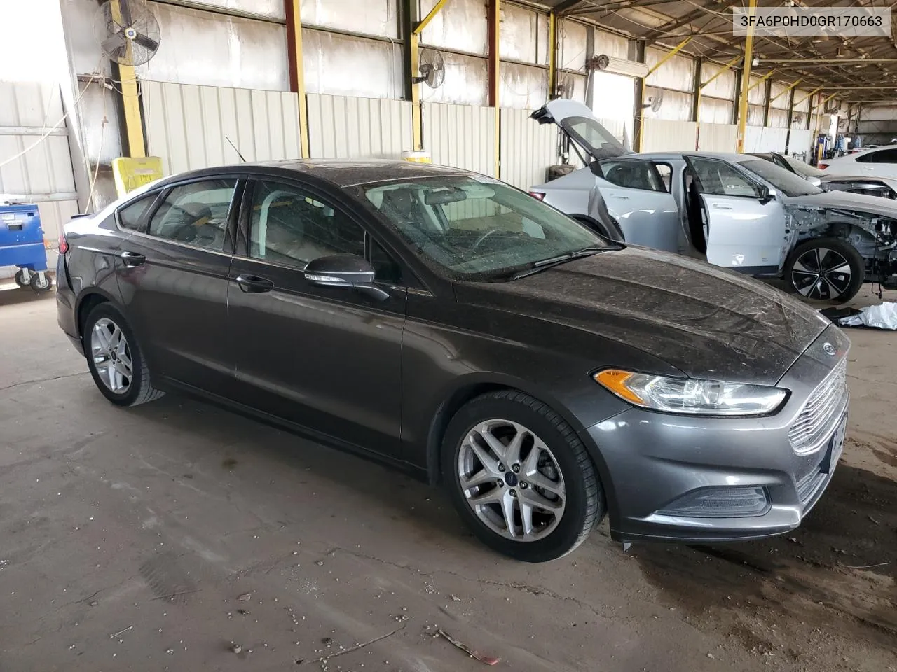 2016 Ford Fusion Se VIN: 3FA6P0HD0GR170663 Lot: 65735334