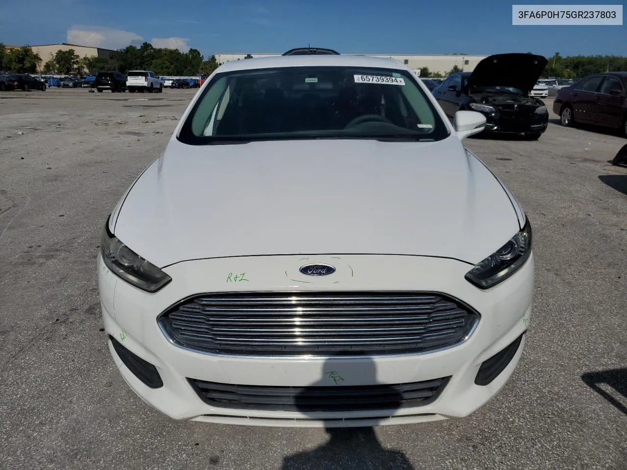 3FA6P0H75GR237803 2016 Ford Fusion Se