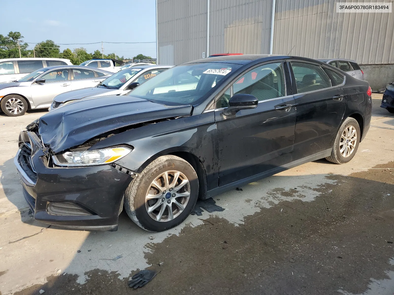 3FA6P0G78GR183494 2016 Ford Fusion S