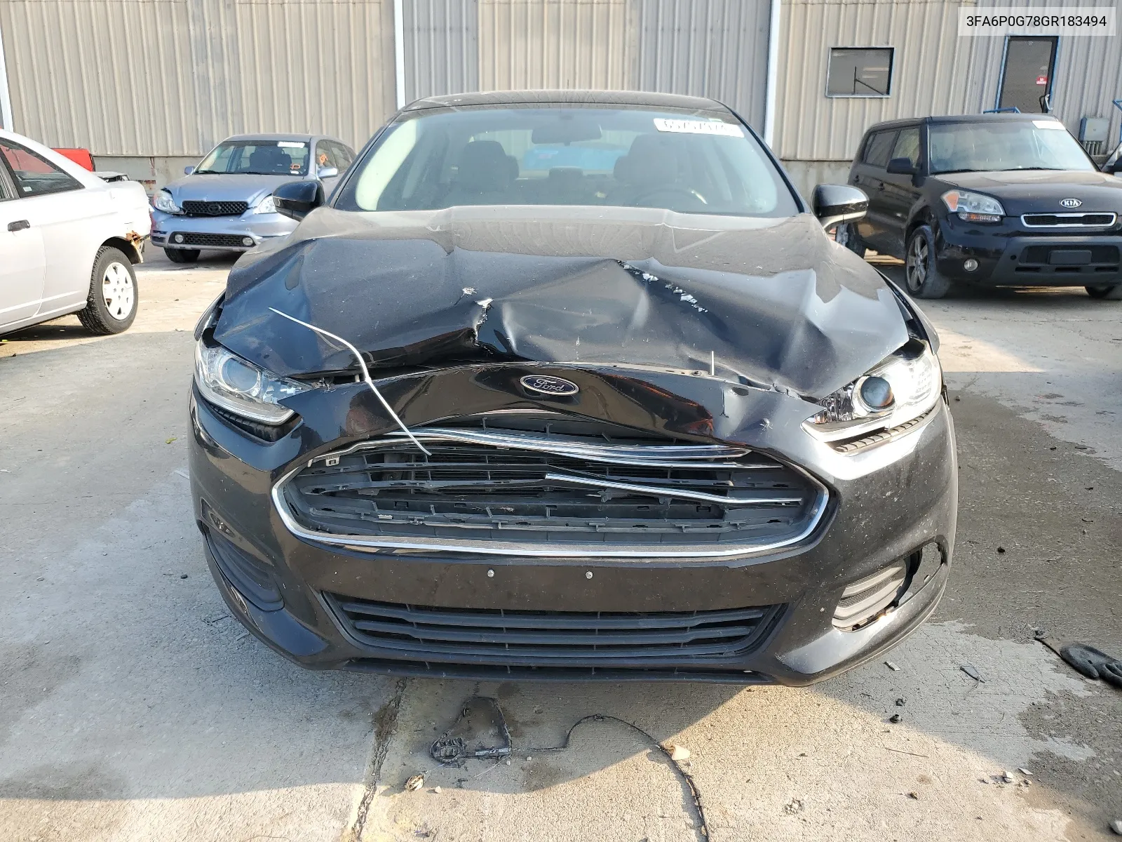 2016 Ford Fusion S VIN: 3FA6P0G78GR183494 Lot: 65757974