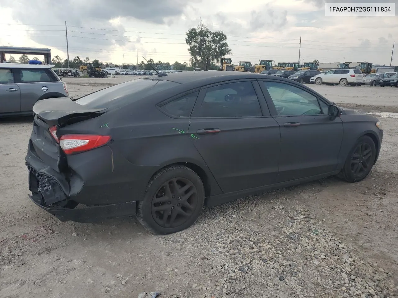 1FA6P0H72G5111854 2016 Ford Fusion Se