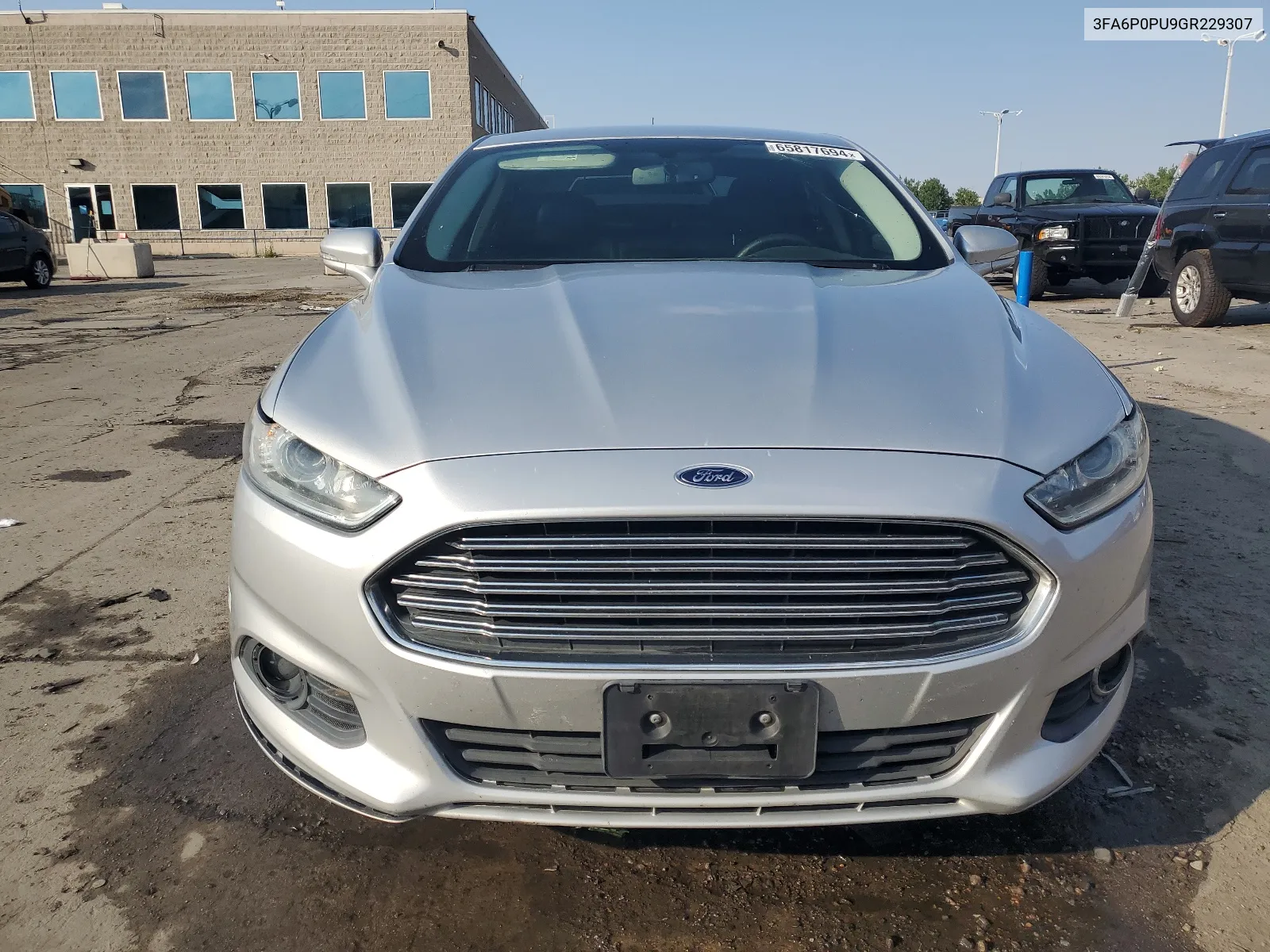 3FA6P0PU9GR229307 2016 Ford Fusion Se Phev