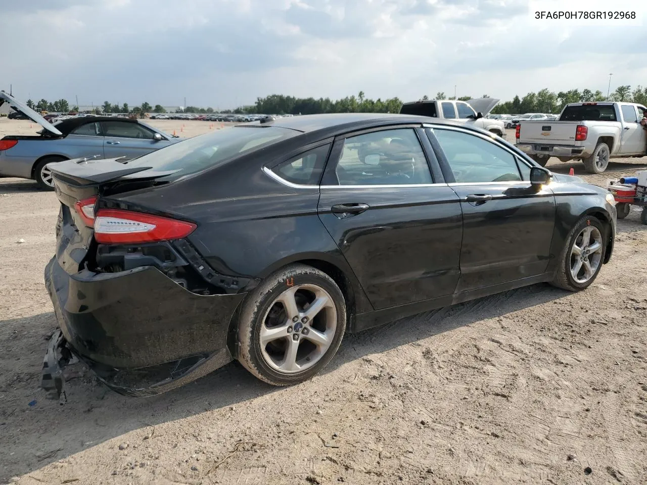 2016 Ford Fusion Se VIN: 3FA6P0H78GR192968 Lot: 65848704