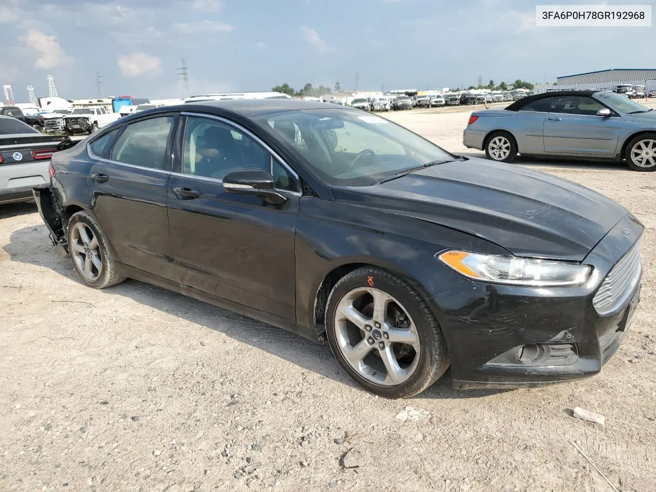 2016 Ford Fusion Se VIN: 3FA6P0H78GR192968 Lot: 65848704