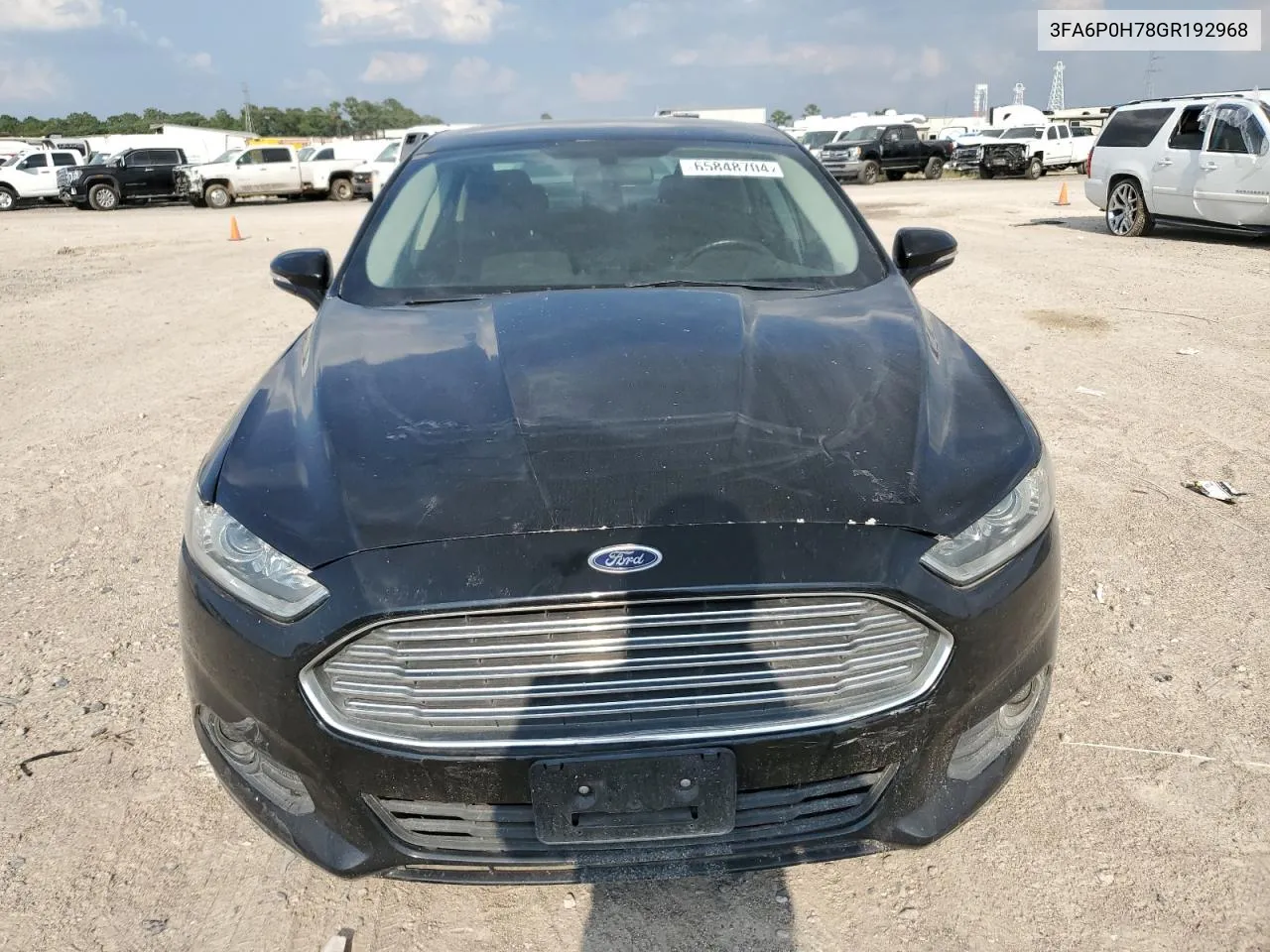 2016 Ford Fusion Se VIN: 3FA6P0H78GR192968 Lot: 65848704