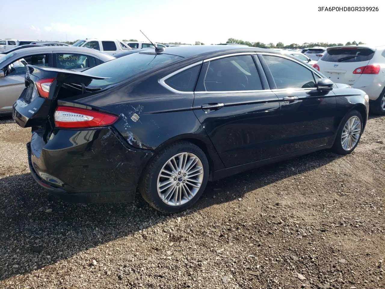 2016 Ford Fusion Se VIN: 3FA6P0HD8GR339926 Lot: 65903154