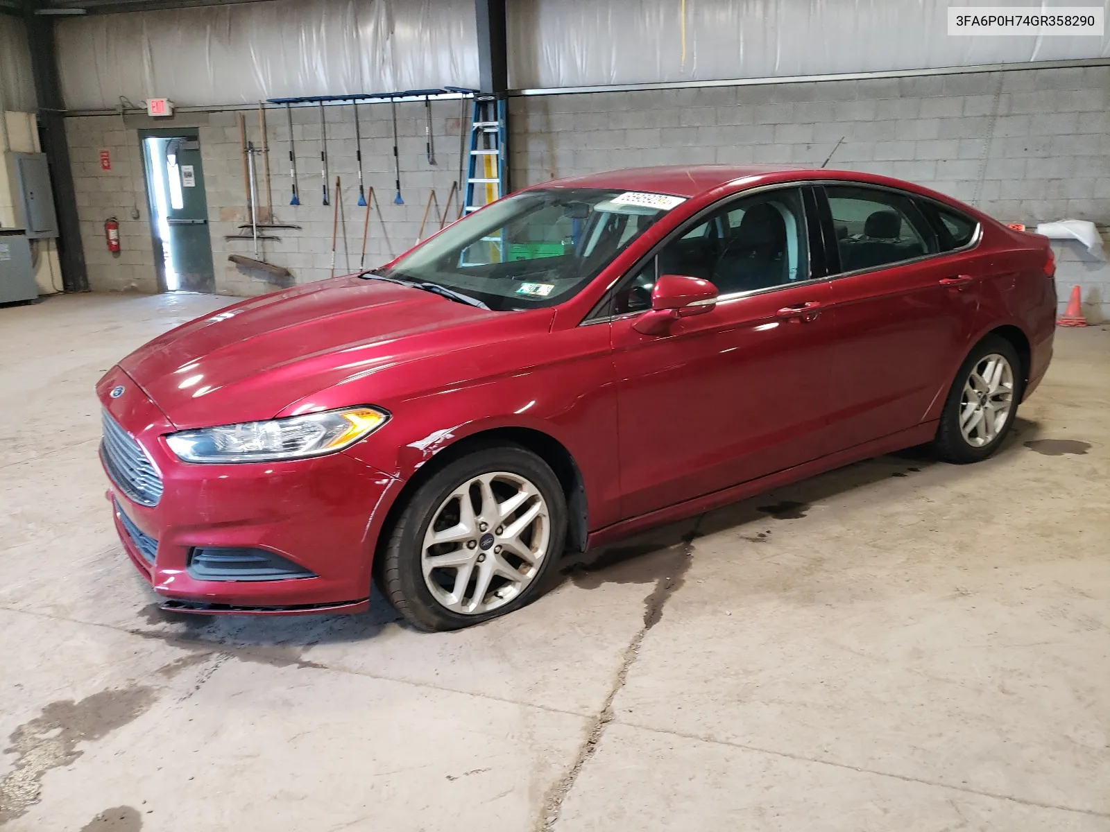 3FA6P0H74GR358290 2016 Ford Fusion Se