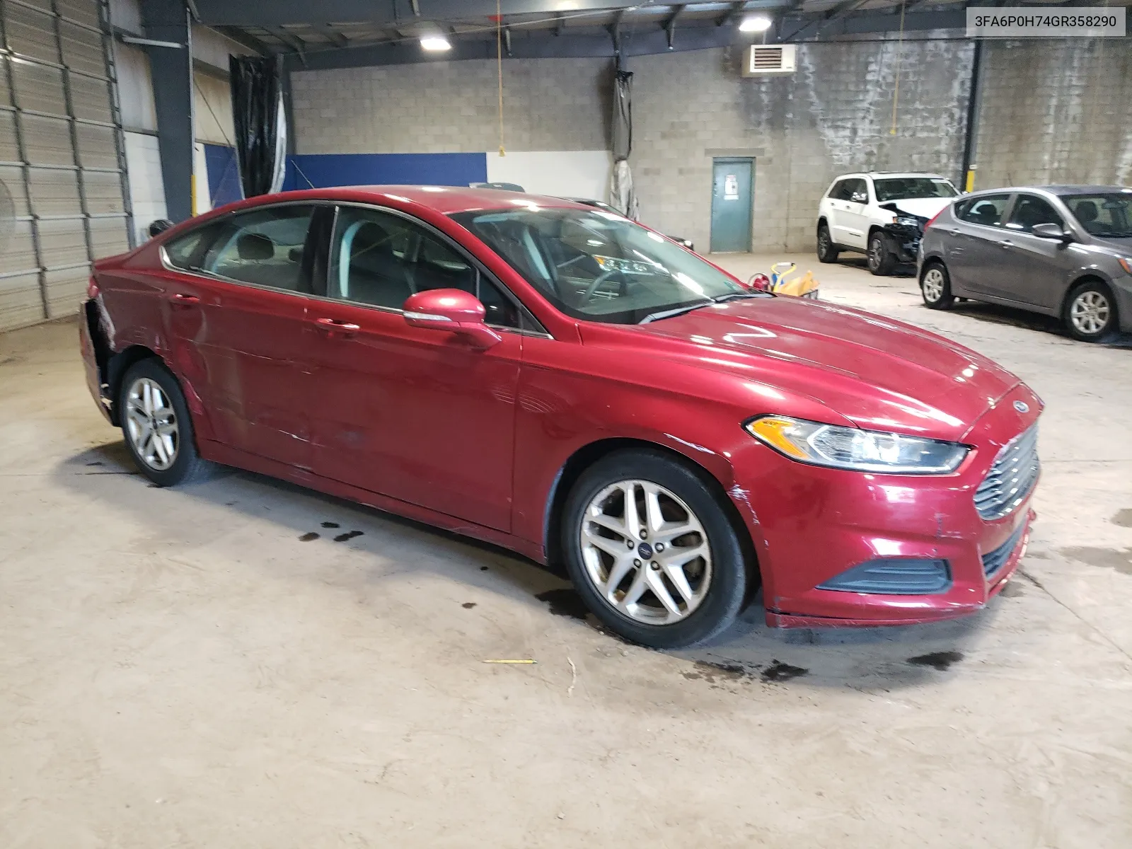 3FA6P0H74GR358290 2016 Ford Fusion Se