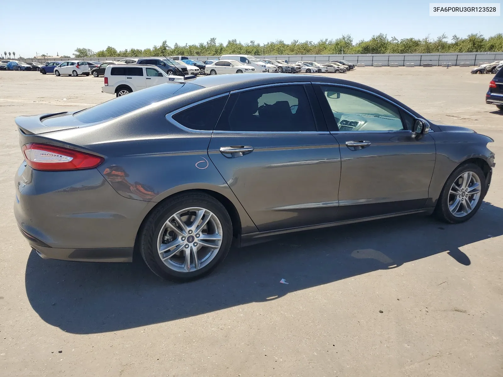 3FA6P0RU3GR123528 2016 Ford Fusion Titanium Hev