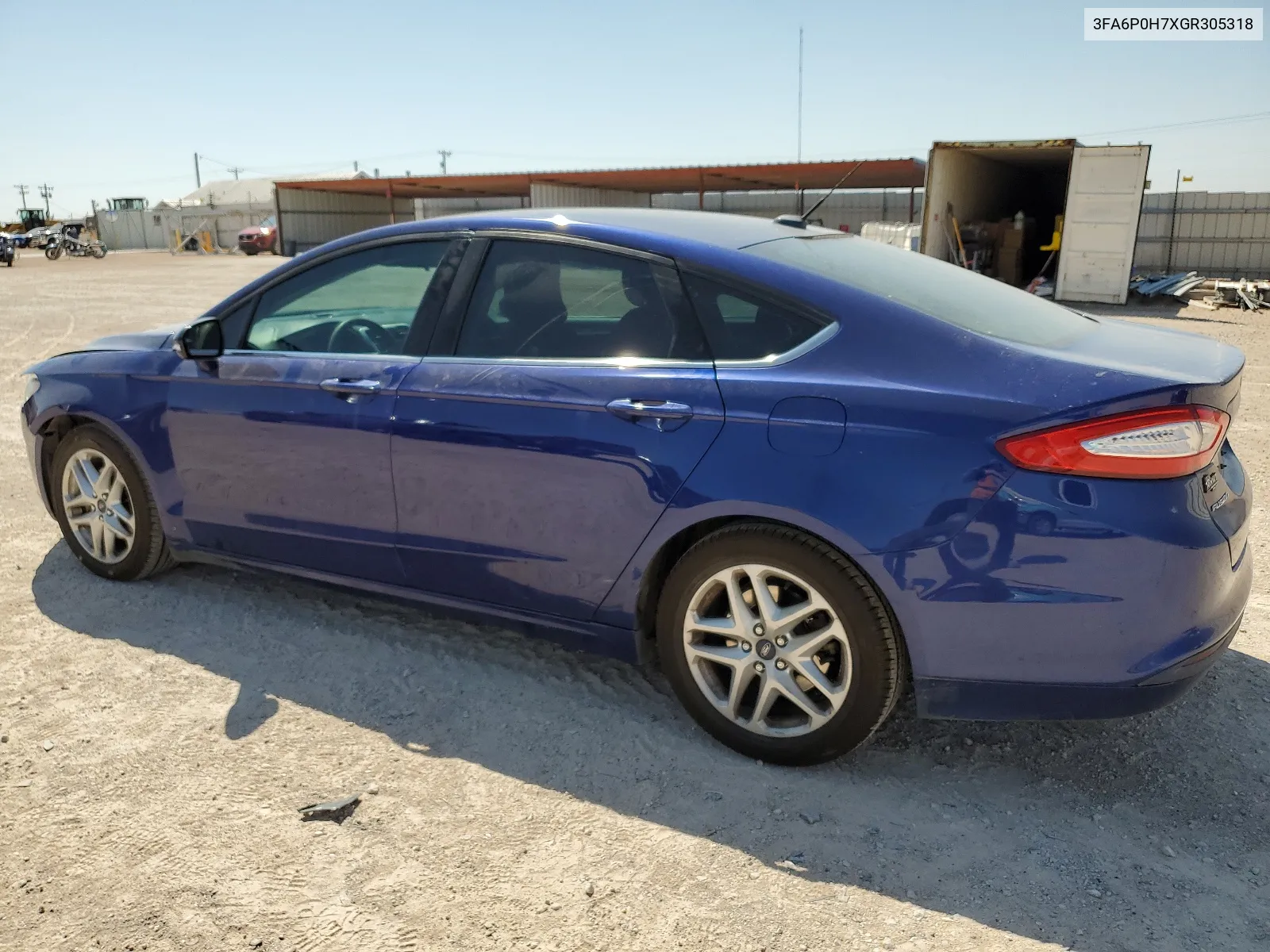 3FA6P0H7XGR305318 2016 Ford Fusion Se