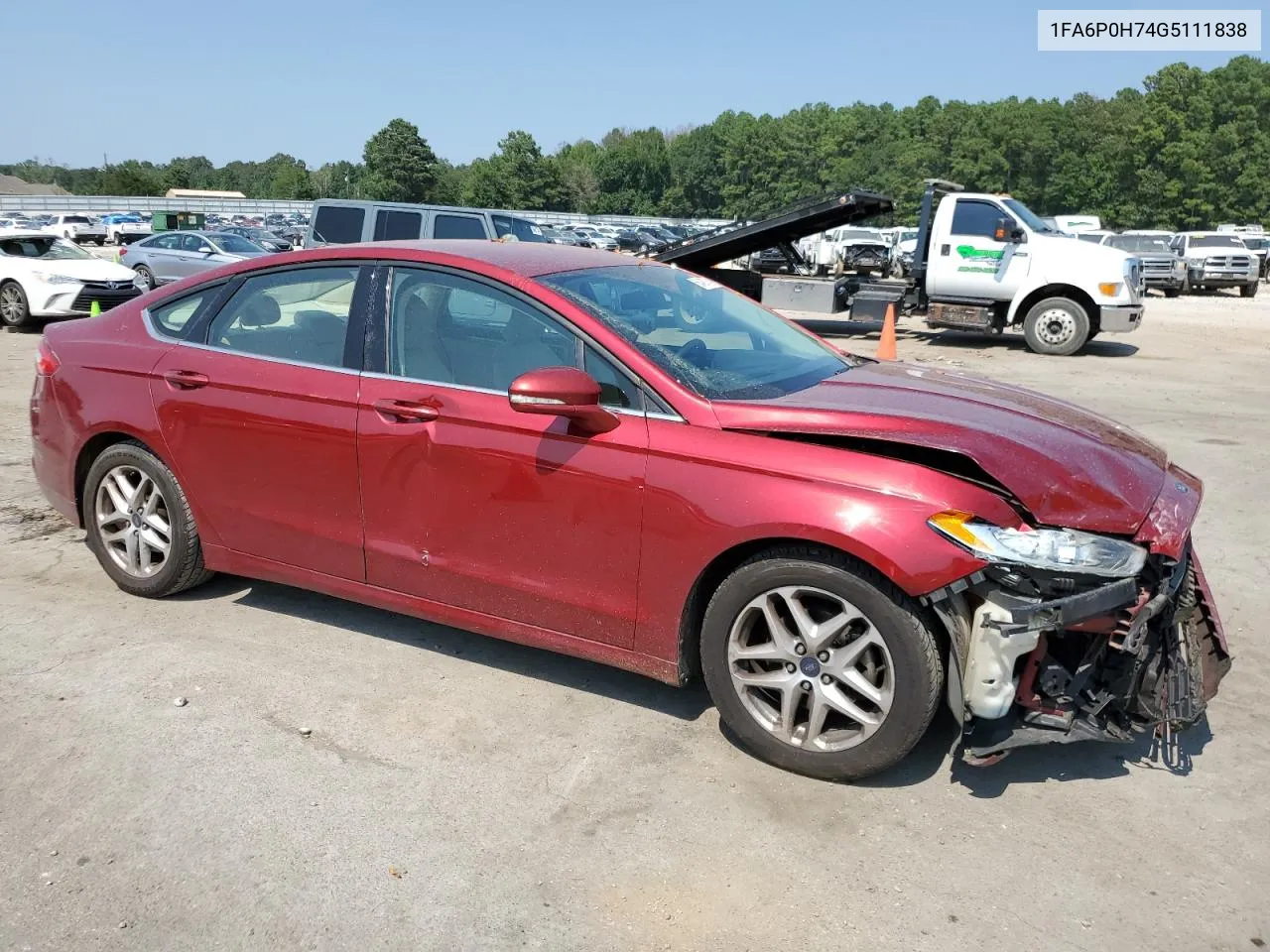 1FA6P0H74G5111838 2016 Ford Fusion Se