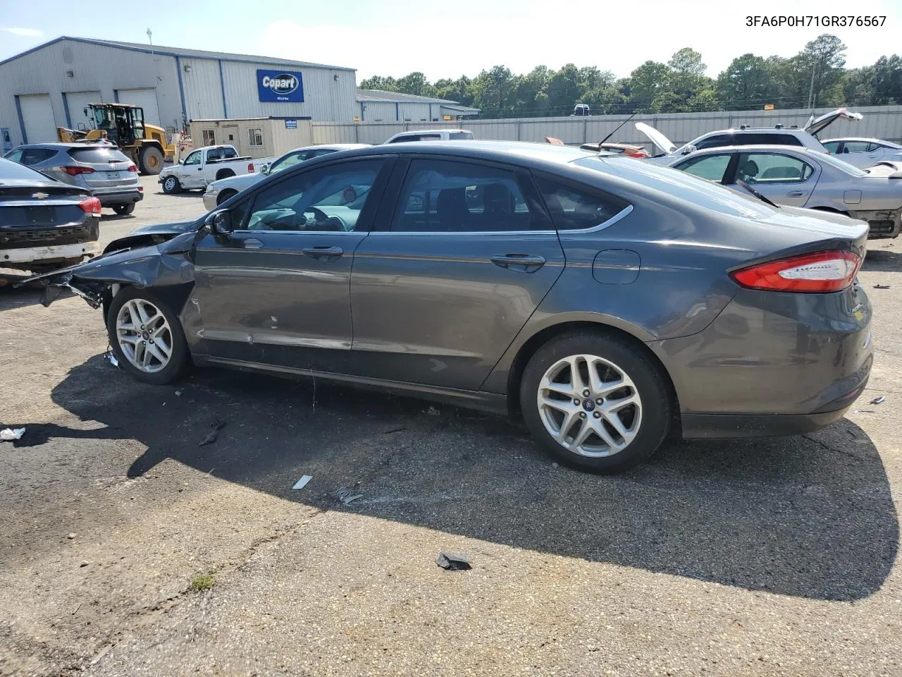 3FA6P0H71GR376567 2016 Ford Fusion Se