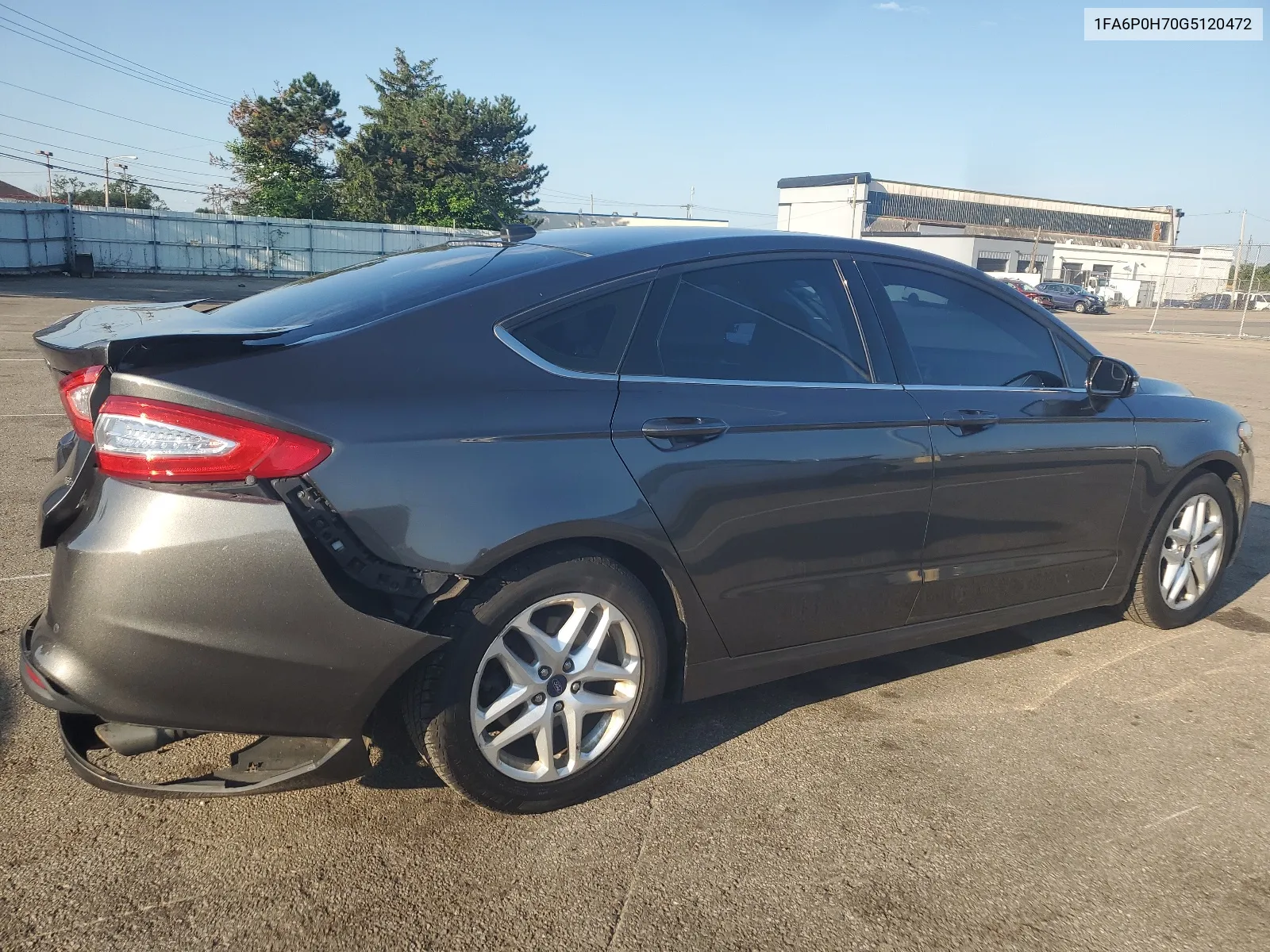 2016 Ford Fusion Se VIN: 1FA6P0H70G5120472 Lot: 66757064