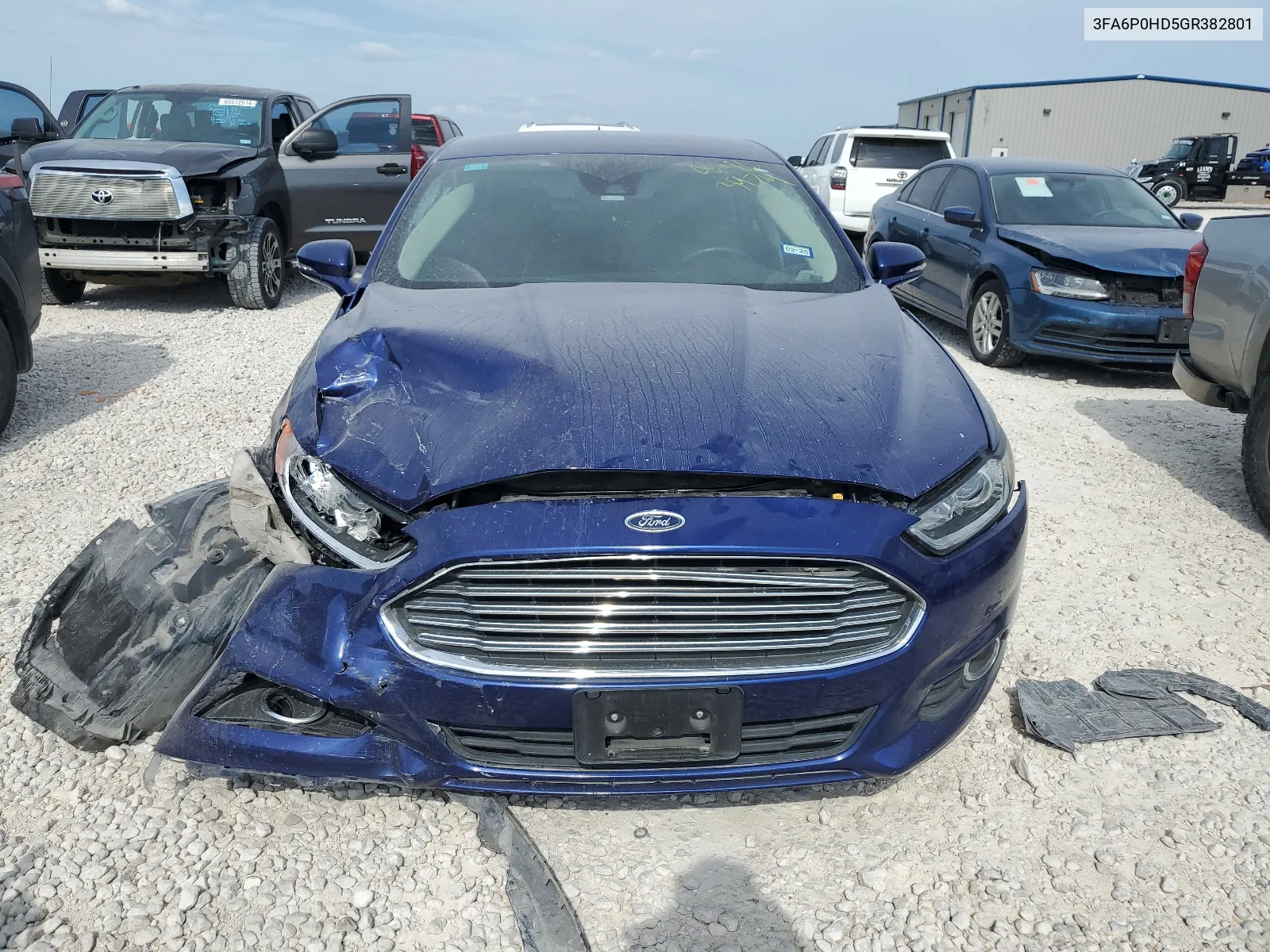 3FA6P0HD5GR382801 2016 Ford Fusion Se