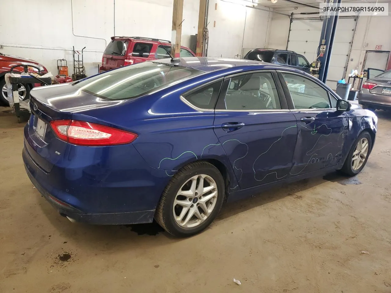 3FA6P0H78GR156990 2016 Ford Fusion Se