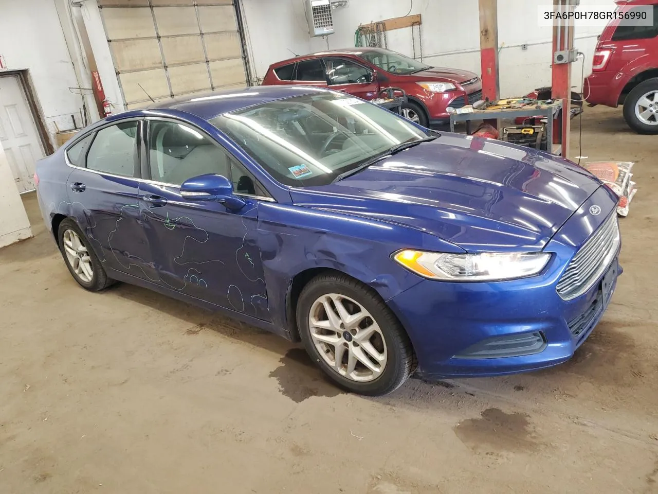 2016 Ford Fusion Se VIN: 3FA6P0H78GR156990 Lot: 67027604