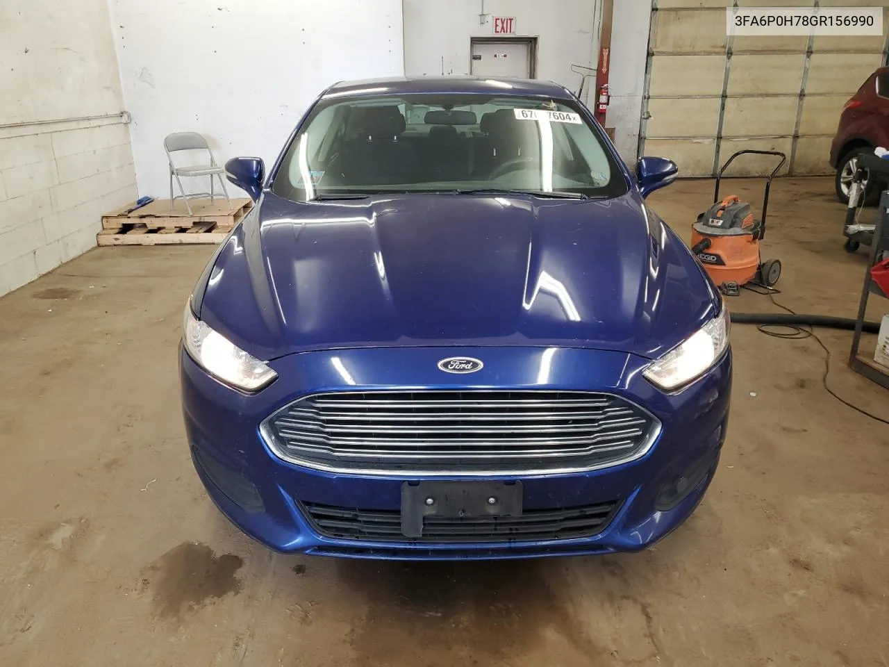 3FA6P0H78GR156990 2016 Ford Fusion Se