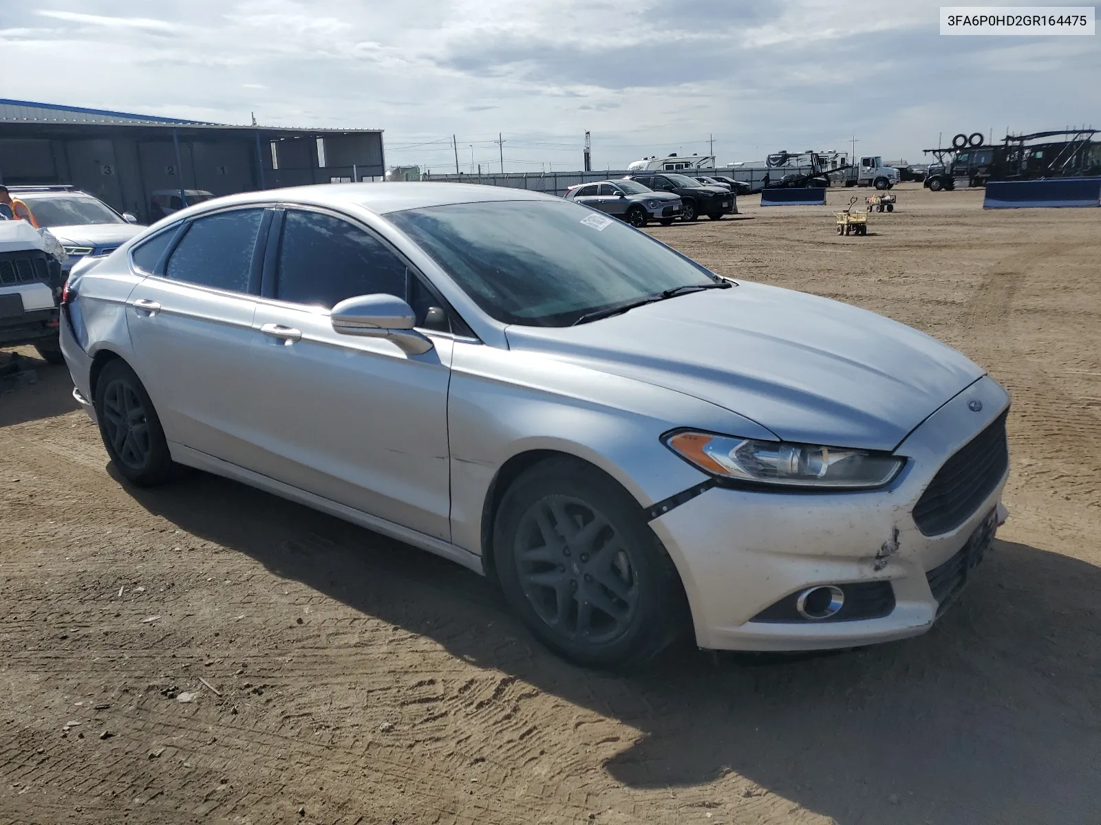 2016 Ford Fusion Se VIN: 3FA6P0HD2GR164475 Lot: 67168214