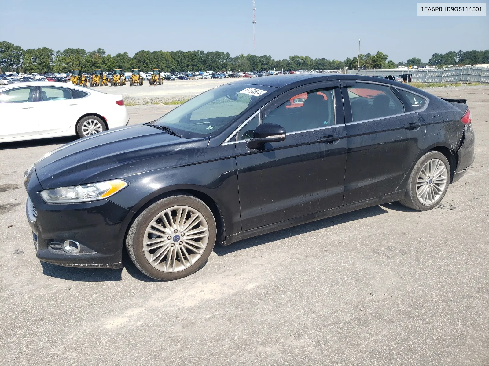 2016 Ford Fusion Se VIN: 1FA6P0HD9G5114501 Lot: 67236564