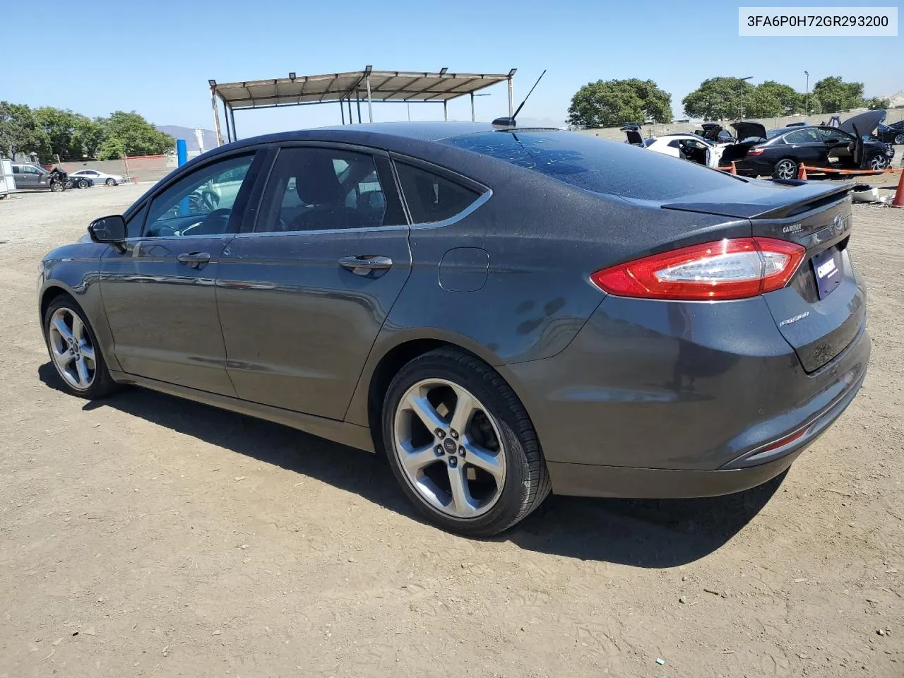 2016 Ford Fusion Se VIN: 3FA6P0H72GR293200 Lot: 67520444