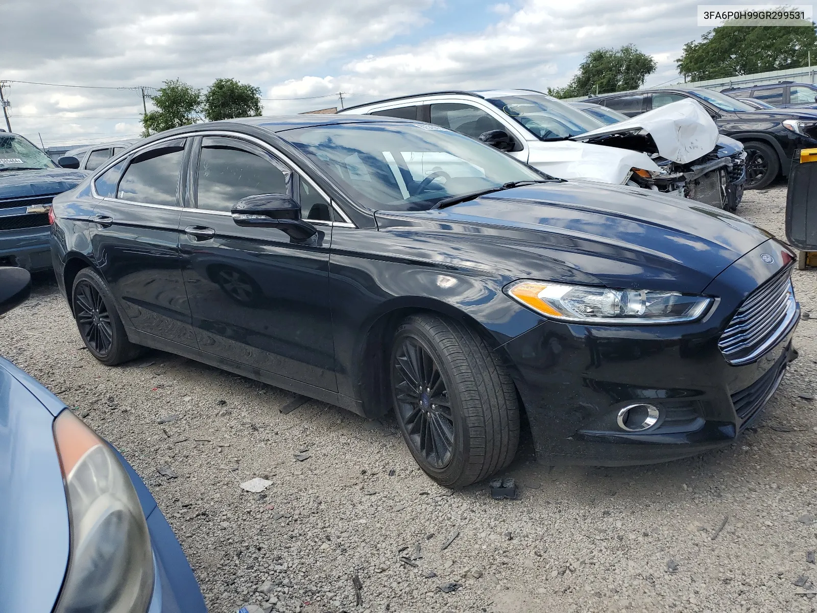 2016 Ford Fusion Se VIN: 3FA6P0H99GR299531 Lot: 67545814