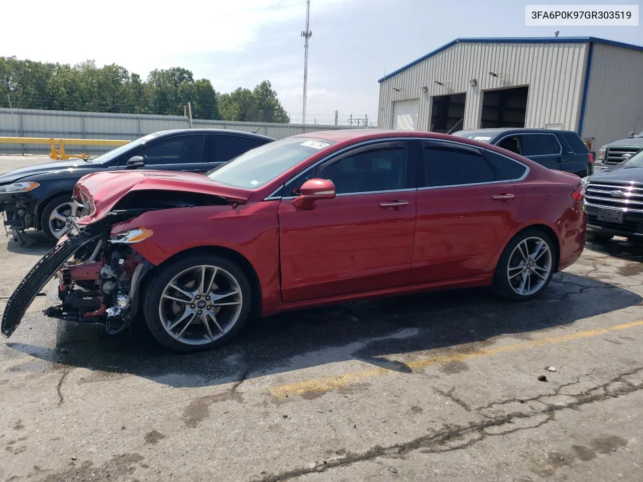 3FA6P0K97GR303519 2016 Ford Fusion Titanium