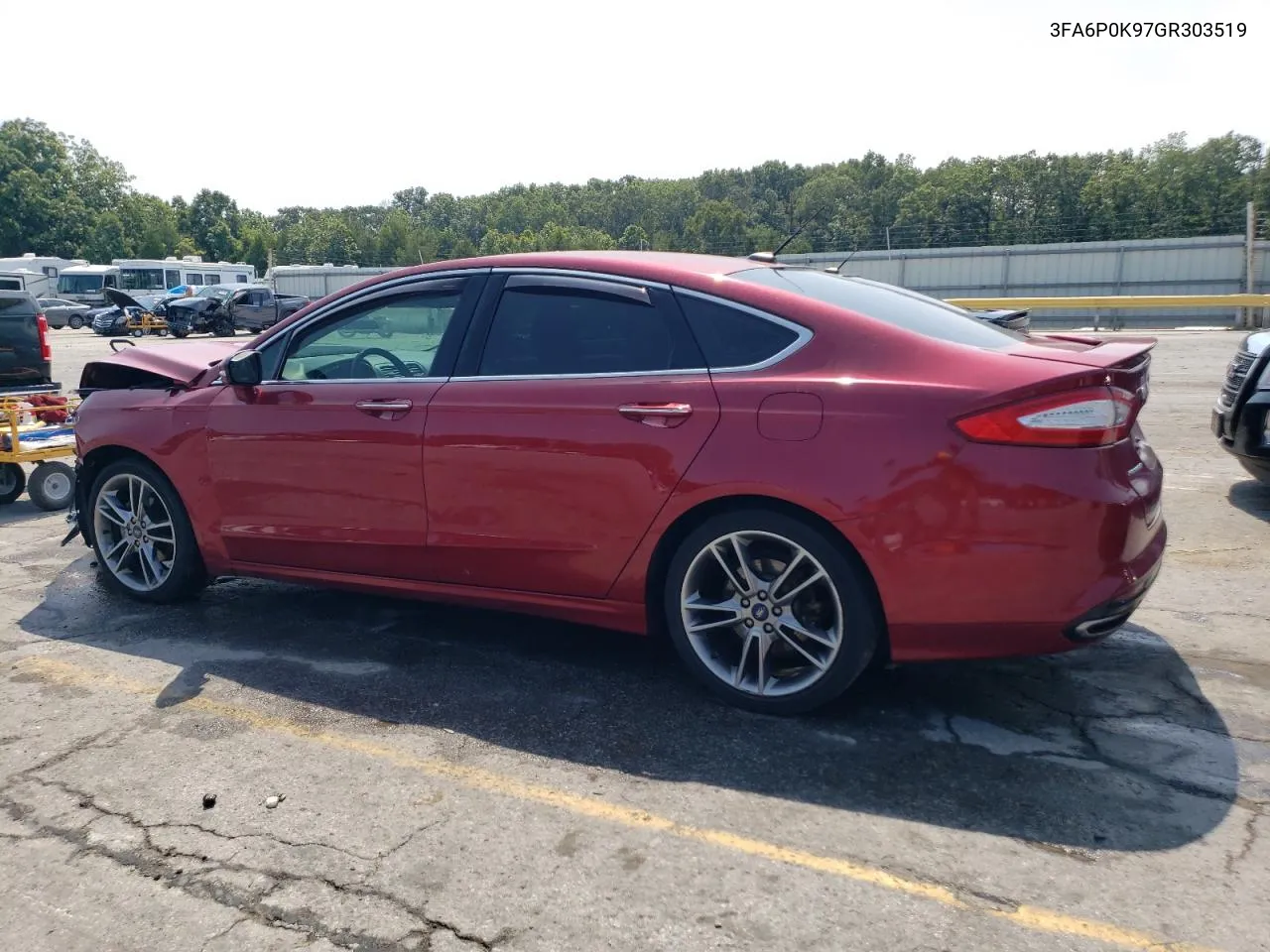 3FA6P0K97GR303519 2016 Ford Fusion Titanium