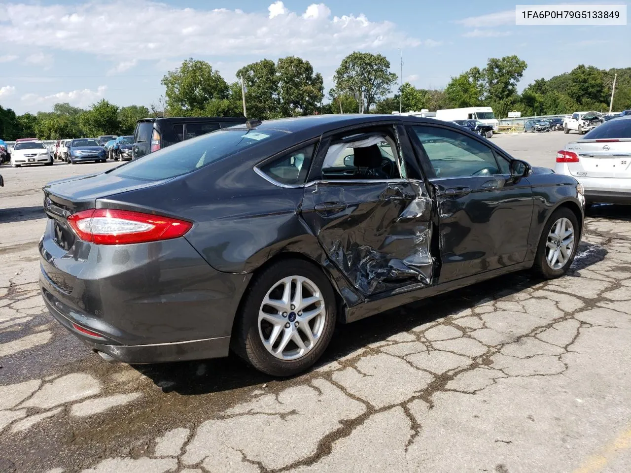 2016 Ford Fusion Se VIN: 1FA6P0H79G5133849 Lot: 67688784