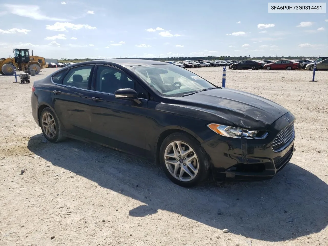 2016 Ford Fusion Se VIN: 3FA6P0H73GR314491 Lot: 67839054